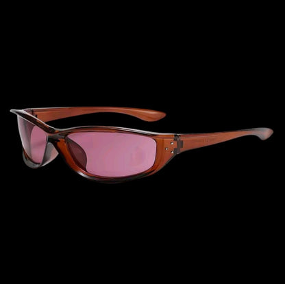Lunettes de soleil Solar Vision Saturne avec monture noire et verres teintés, style moderne et élégant pour la protection solaire.